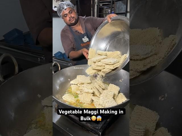 Vegetable Maggi Making in Bulk|| Indian Street Food