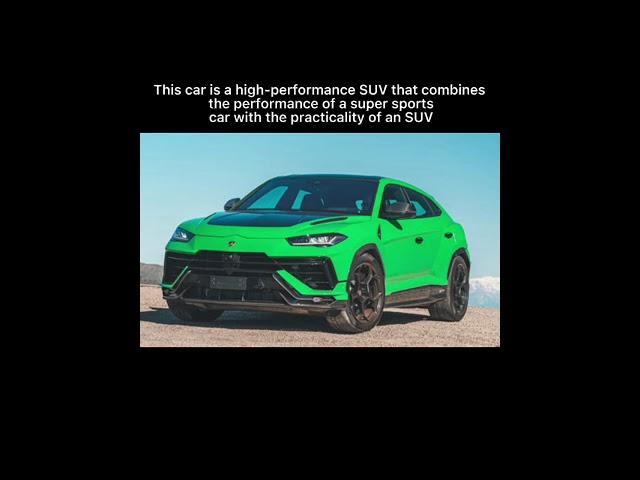 All about the Lamborghini Urus