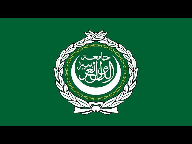 Arab League flag animation