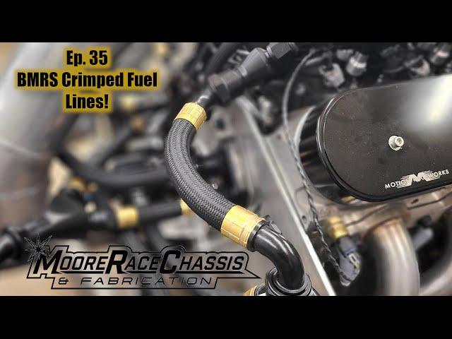 Ep. 35 BMRS Crimped Fuel Line Install on the Shop Car