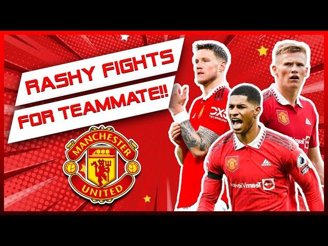 RASHY FIGHTS FOR TEAMMATE!! As key united midfielder SALE PRICE SET!!!