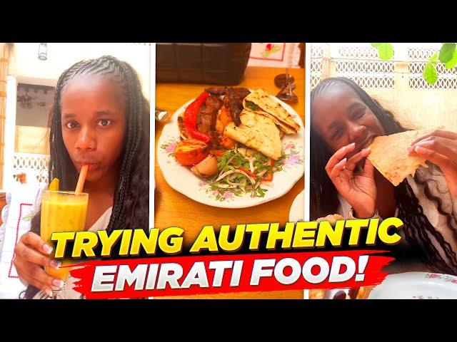 TRYING AUTHENTIC EMIRATI FOOD IN DUBAI