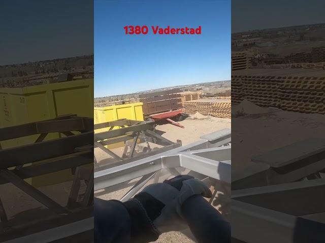 Sandblasting 1350 Vaderstad AirCart Frame #sandblasting #vaderstad