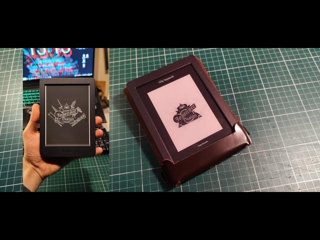 Making A Handmade Leather Cover For e-Readers / E-Kitap İçin El Yapımı Deri Kılıf Yapmak