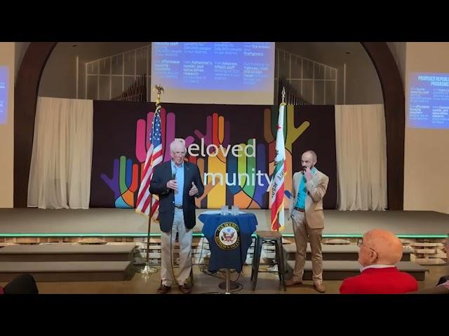 Congressman Mike Thompson & Senator Christopher Cabaldon Napa Town Hall 2.19.25