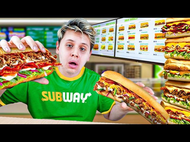 Alle SANDWICHES bei SUBWAY BESTELLEN in 24 STUNDEN+ 1 METER SUBWAY COOKIE