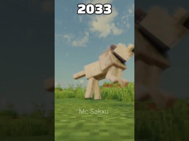 Evolution of Wolf || #minecraft #shorts #short