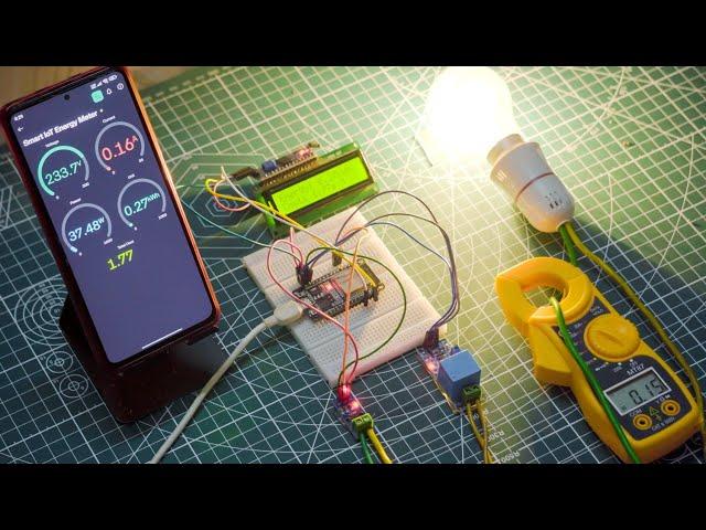 IoT Smart Energy Meter Using ESP32 & Blynk 2.0