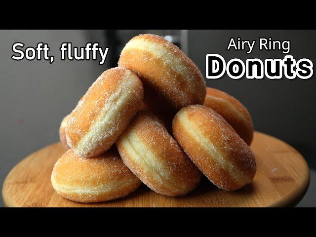 How to make Fluffy Donuts With Basic Tools. Perfecting Yeast Donuts  By @theapron41.