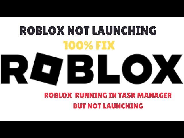 "Roblox not launching or crashing at startup" New 2023