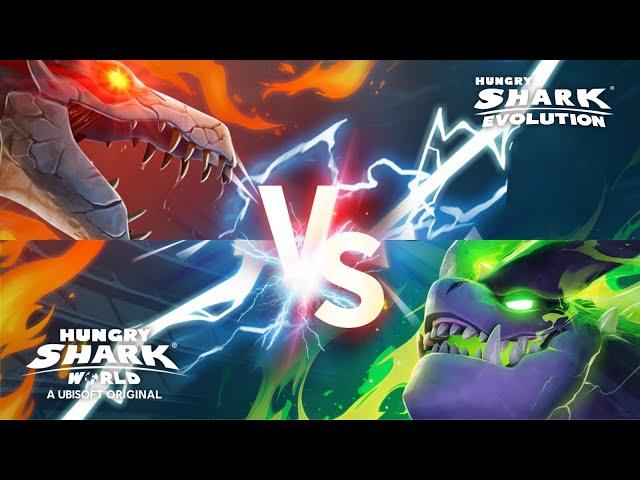 Zamaharibu VS Behellmouth Unlocked, gameplay, and trailer!  - Hungry Shark Evolution