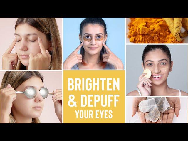 DARK CIRCLES and SUNKEN UNDER EYES? Brighten them instantly with these remedies!