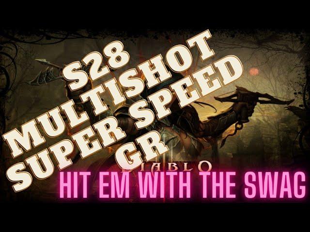 Season 28 Demon Hunter Marauders Multi Shot Super Speed GR build