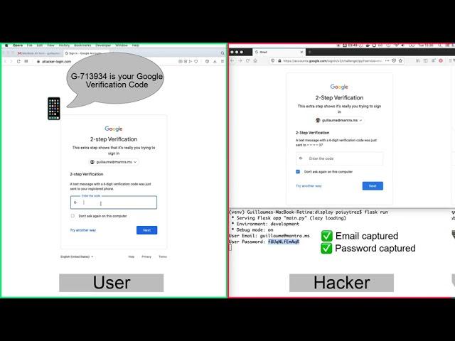 Google 2 steps authentication bypass