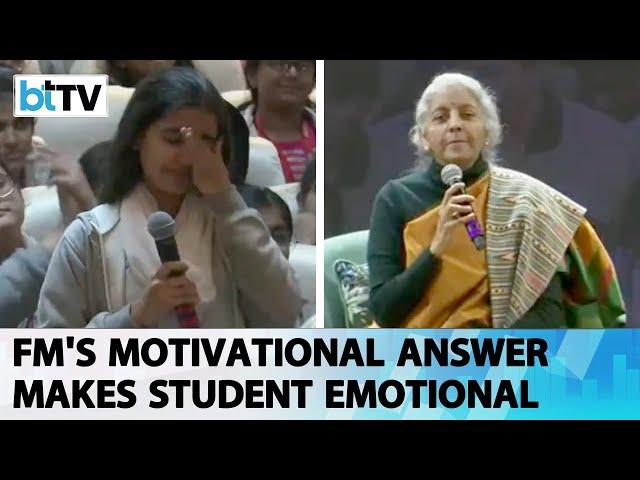 Listen To What FM Nirmala Sitharaman Tells Young Kids At Yuva Shakti Samvad In Kota