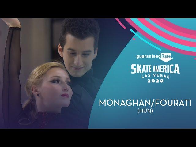 Monaghan/Fourati (HUN) | Ice Dance Rhythm Dance  | Guaranteed Rate Skate America 2020 | #GPFigure