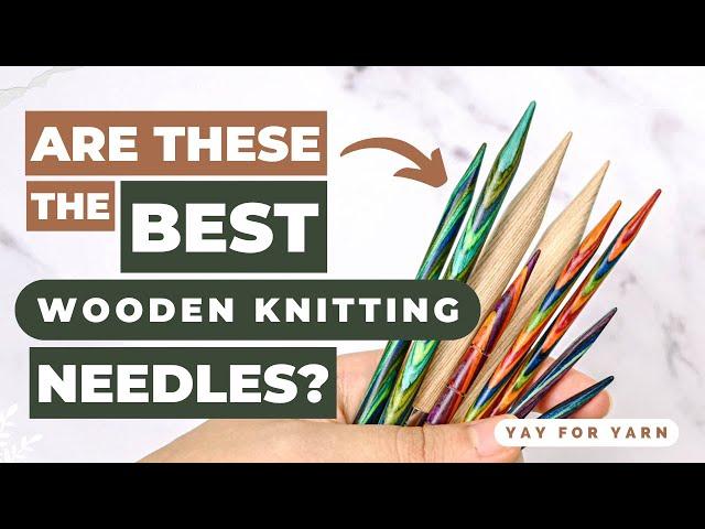 Are These the BEST Wooden Knitting Needles?  KnitPicks Laminated Birch Knitting Needle Review