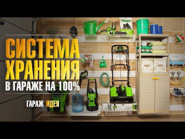 Система хранения. Организация системы хранения в гараже