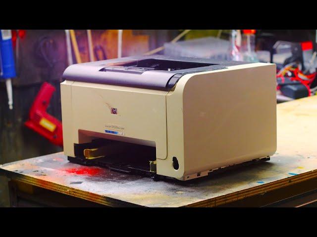 HP Laserjet CP1025nw complete disassembly