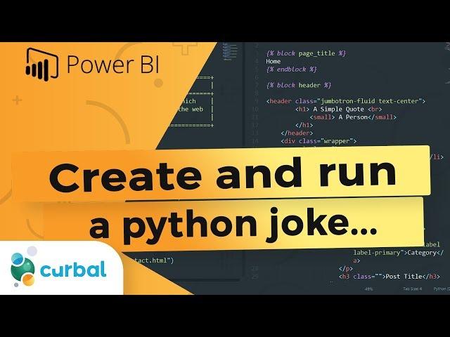 Create and run your first python script