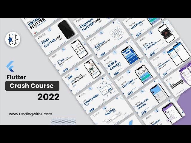 Flutter Crash Course 2023 - The Most Up to Date Flutter Course Available!