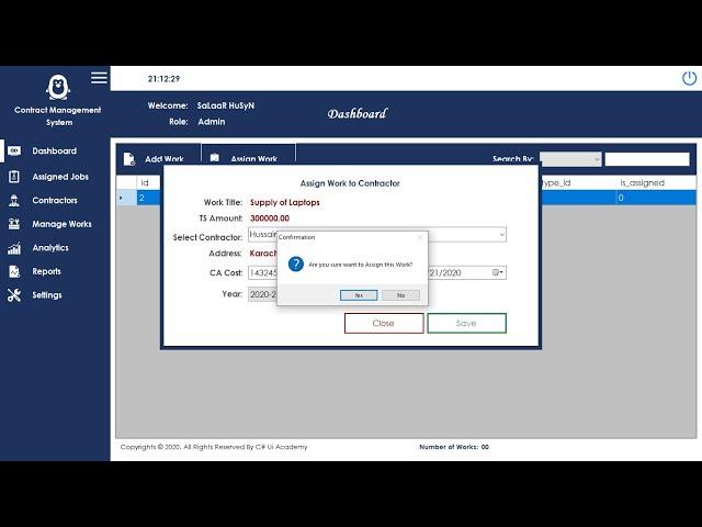 C# Contract Management System [Part-6] Aggregate Functions in SQL Server