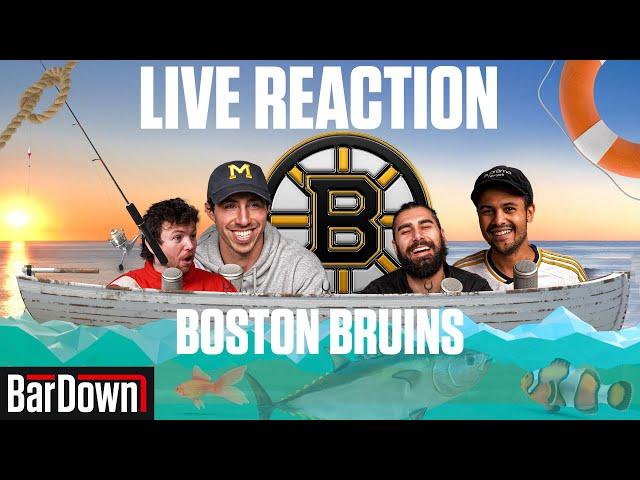 REACTION TO AN INTERESTING FREE AGENCY FOR THE BOSTON BRUINS | BarDown Free Agent Frenzy Live Stream