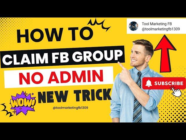 How to Fix Lost Facebook Group Admin Rights in 5 Minutes | Claim Group Facebook ( New Trick 2024)