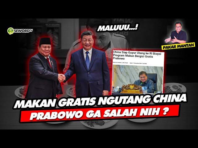 Alifurrahman: MAKAN GRATIS NGUTANG CHINA, PRABOWO GA SALAH NIH?