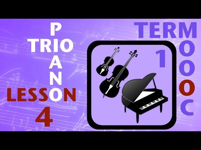 MOOOC T1 Lesson 4: Piano Trio Scoring