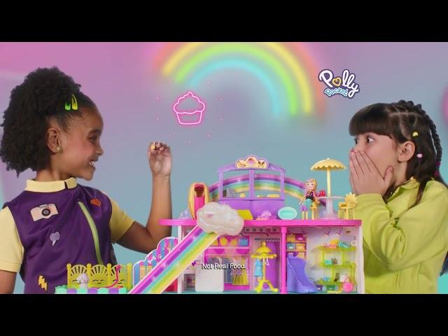 POLLY POCKET™ SWEET ADVENTURES RAINBOW MALL™ Playset