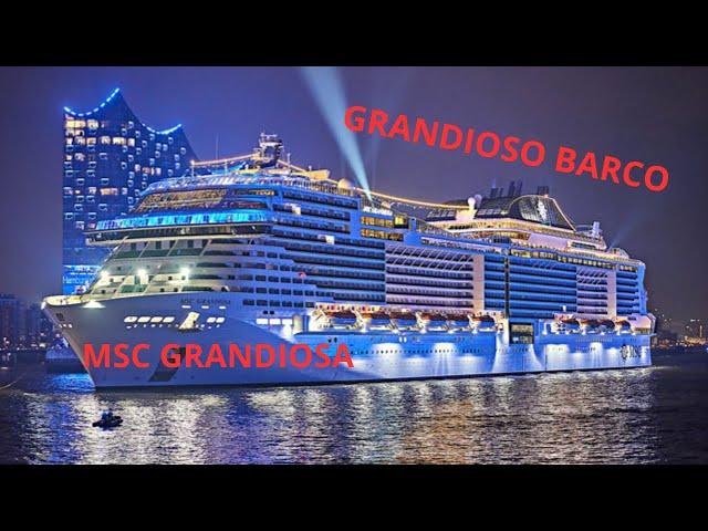 MSC GRANDIOSA 2023- UNO DE LOS CRUCEROS MAS GRANDE DE MSC