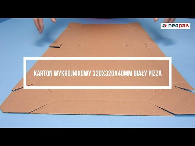 Jak złożyć pudełko na pizzę?