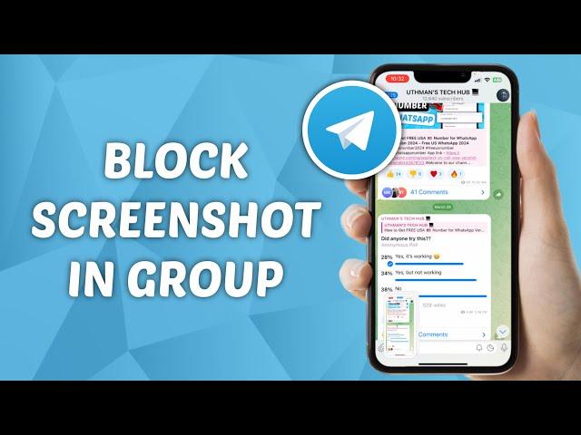 How to Block Screenshot on Telegram Group