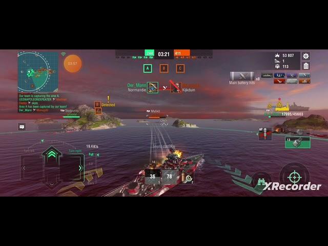 World of Warships Blitz:Colorado:farming the Sinop until Sink