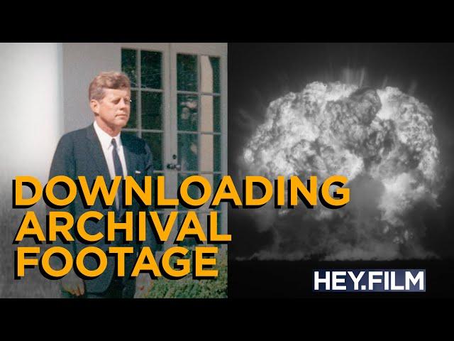 How to Locate Free-to-Use Archival Footage