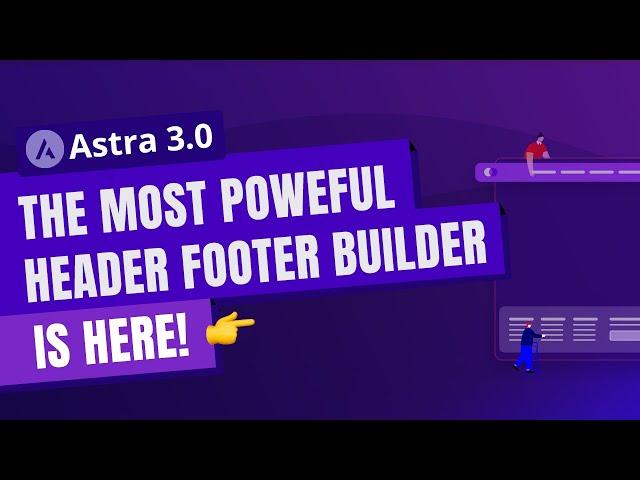 Astra Header Footer Builder (Sneak Peek)