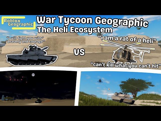 War Tycoon Geographic: The Heli Ecosystem