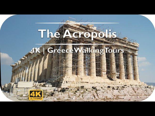 The Acropolis Of Athens (Parthenon) | 4K Virtual Tour - Greece Walking Tours