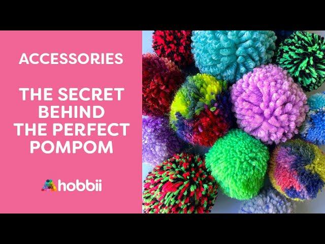 The Secret Behind the Perfect Pom Pom  the Hobbii Hoop Pompom Maker (with Instructions) 🫧