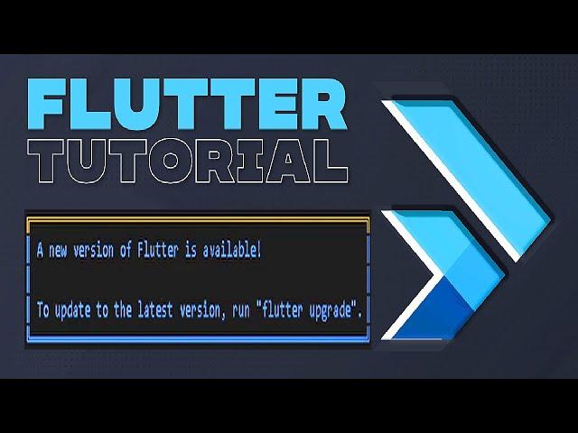 How to Update Flutter