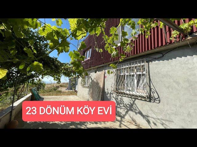 KÖY YANI 23 DÖNÜM BAÇELİ MÜSTAKİLSATILIK KÖY EVİ