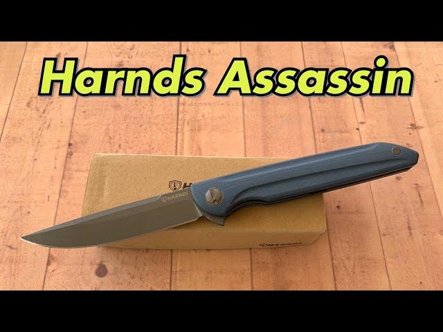 Harnds Assassin /includes disassembly/ sleek lightweight budget flipper  !!