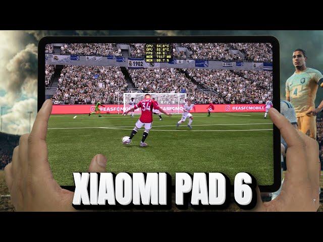 Xiaomi Pad 6 test game EA SPORTS FC MOBILE 24 2024 | Snapdragon 870