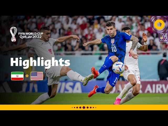 Brave Pulisic wins it | IR Iran v USA | FIFA World Cup Qatar 2022