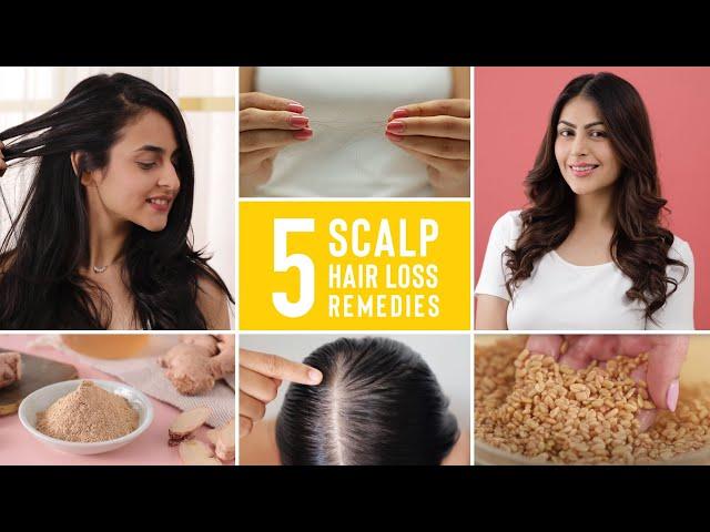 5 At Home Solutions For Scalp Hair Loss And Hair Thinning