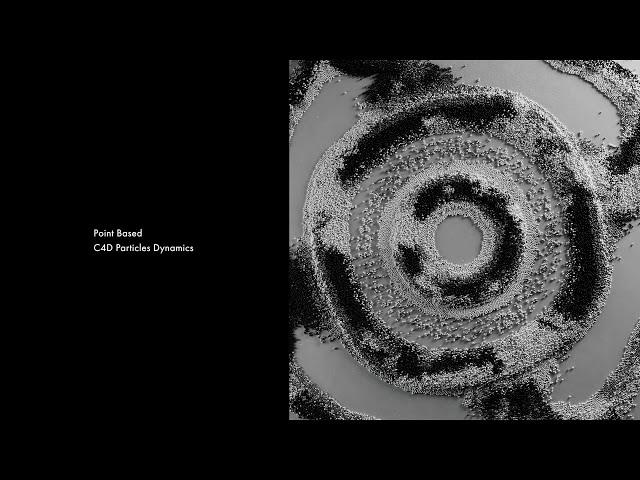 Point Based C4D Particles Dynamics