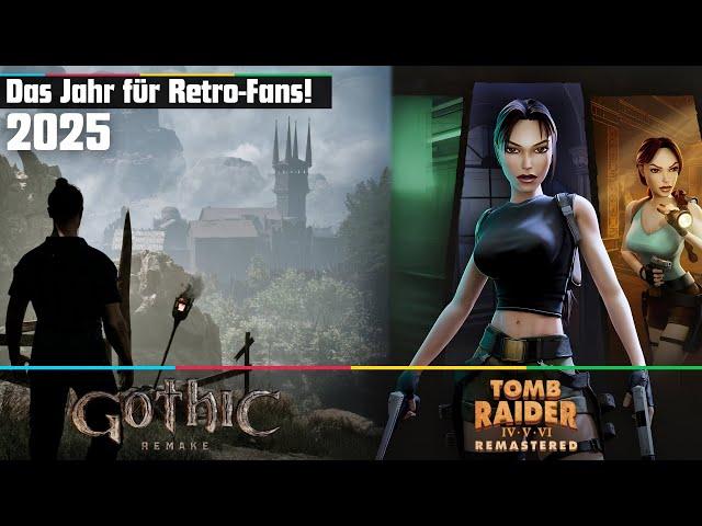 Spiele-Highlights 2025 für Retro Gamer