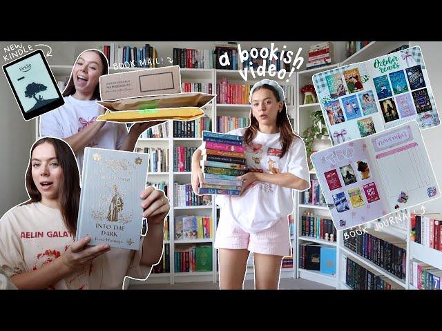 ULTIMATE BOOK VIDEO!  book mail, book journal, organising bookshelves, new kindle, current read!