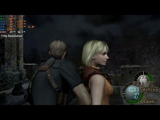 Resident Evil 4 | Intel Celeron 2957u 1.4Ghz | 4GB RAM | Intel HD Graphics